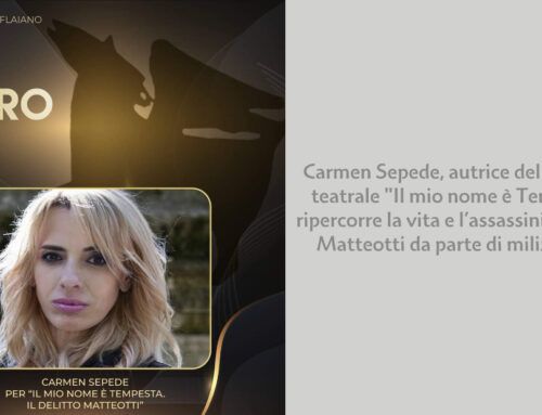 Premio Flaiano per Carmen Sepede