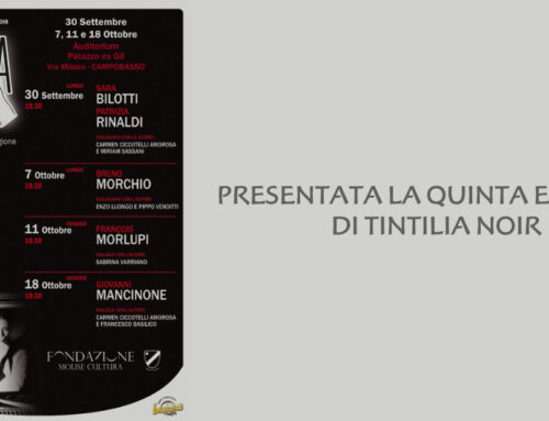 PRESENTATA LA QUINTA EDIZIONE DI TINTILIA NOIR